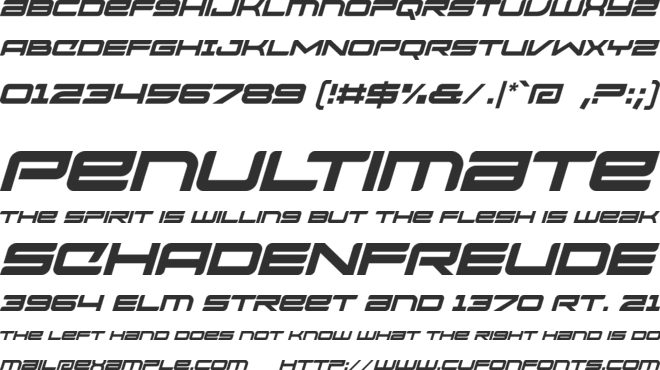 Siegra font preview