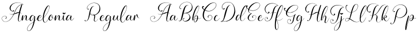 Angelonia font download