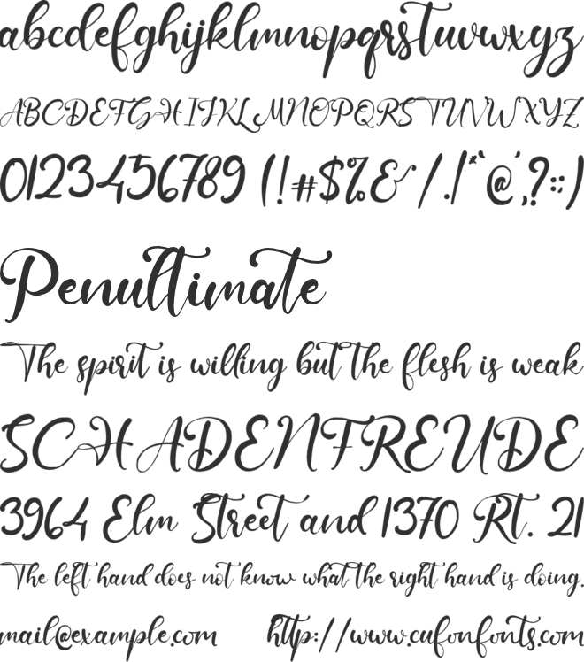 Majesty Square font preview