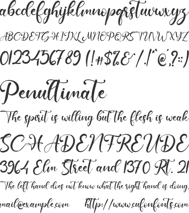 Majesty Square font preview