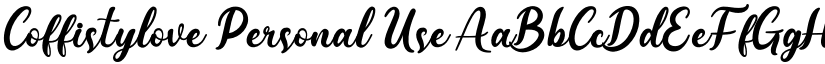 Coffistylove font download