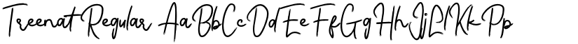 Treenat Regular font