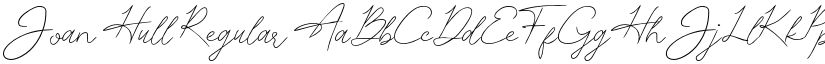 Joan Hull font download