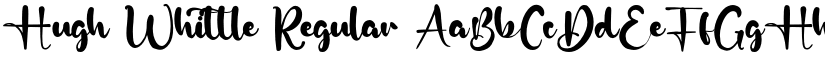 Hugh Whittle font download