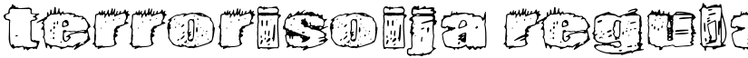 Terrorisoija Regular font
