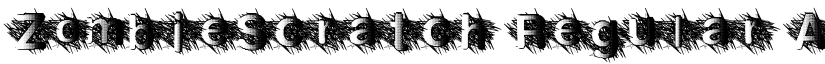 ZombieScratch font download