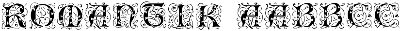 Romantik font