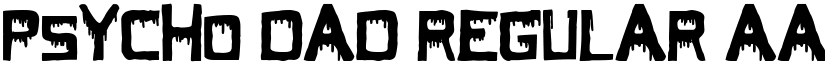 Psycho Dad Regular font