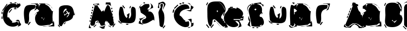 Crap Music Regular font