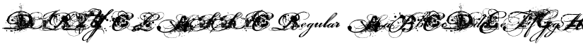 DIRTY CLASSIC Regular font
