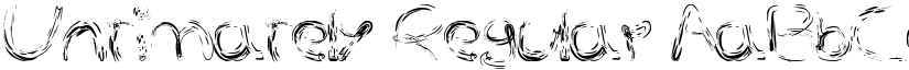 Untimately Regular font