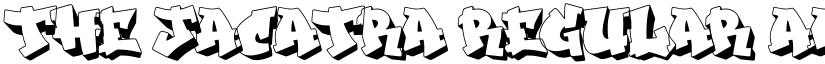 THE JACATRA Regular font