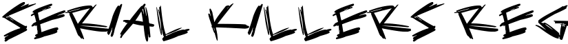 Serial Killers Regular font