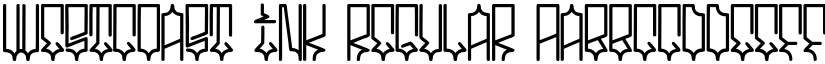 westcoast ink Regular font