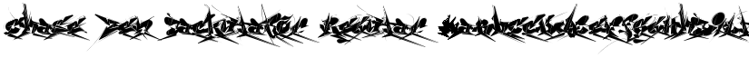 Chase Zen Jackulator font download