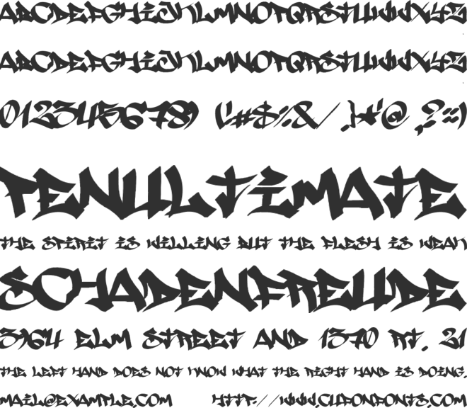 Searfont font preview
