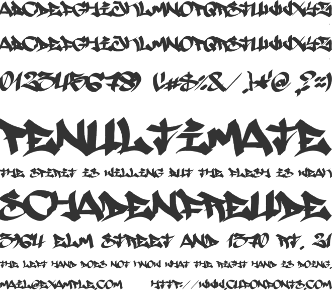 Searfont font preview