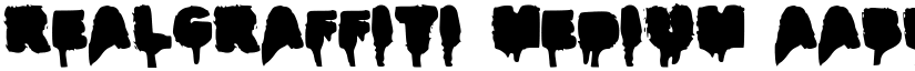 RealGraffiti Medium font