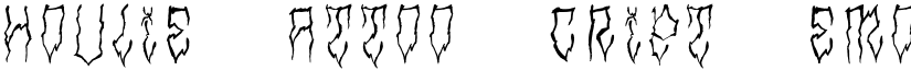 Ghoulie Tattoo Script Demo Regular font