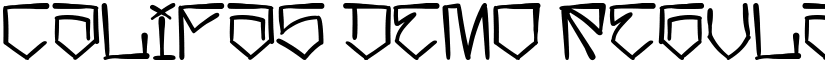 Califas Demo Regular font
