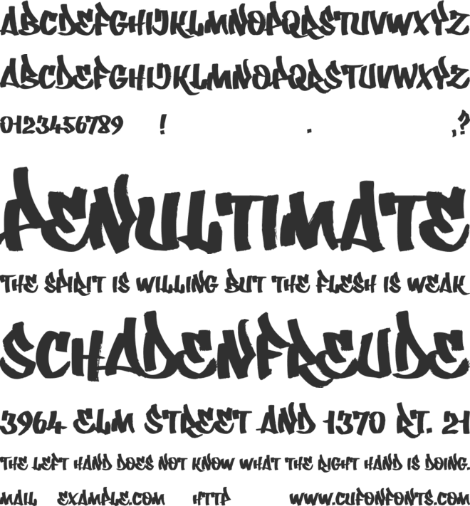 Whatka font preview