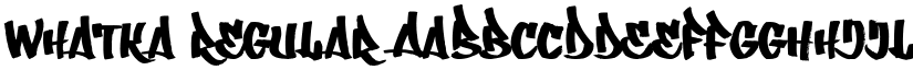 Whatka font download