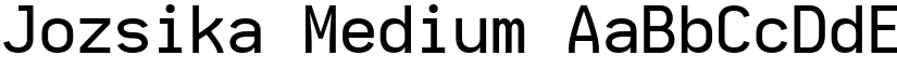 Jozsika Medium font
