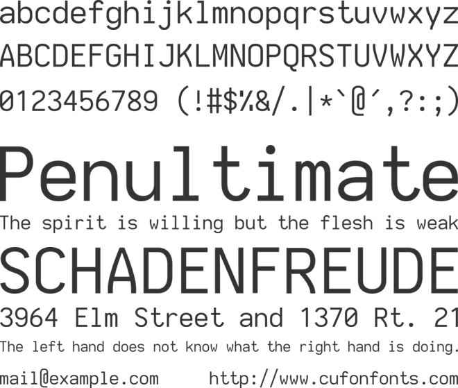 Jozsika font preview