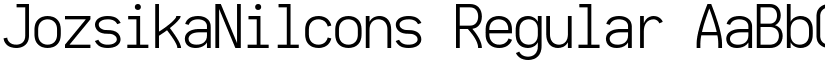 JozsikaNilcons Regular font