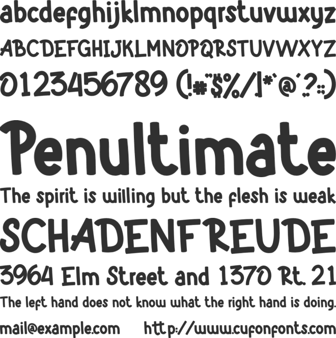 Celestiall font preview