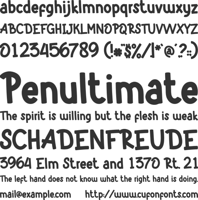 Celestiall font preview