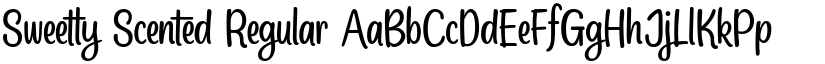 Sweetly Scented Regular font