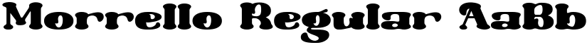 Morrello Regular font