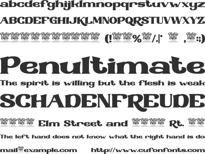 Kharinniswa font preview