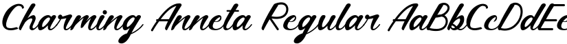 Charming Anneta font download