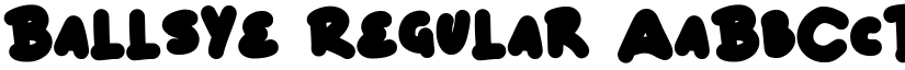 Ballsye font download