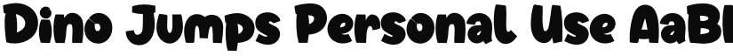 Dino Jumps font download