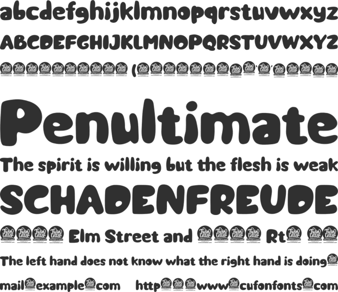 Good Castyll font preview