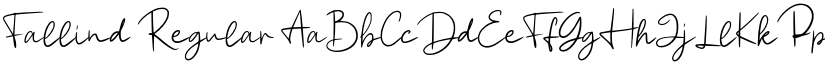 Fallind font download