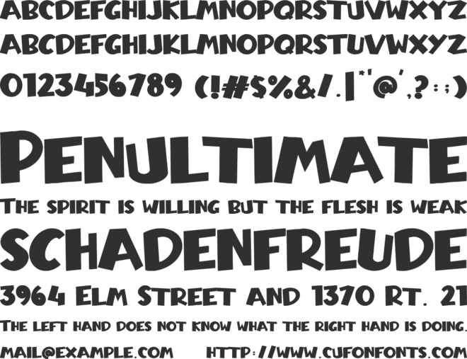 Outlooks font preview