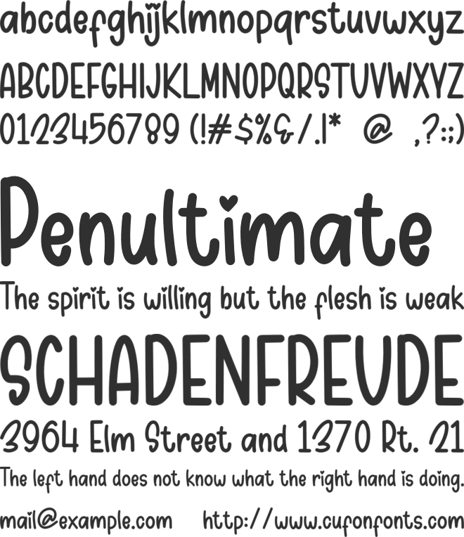 Pinkyboy font preview