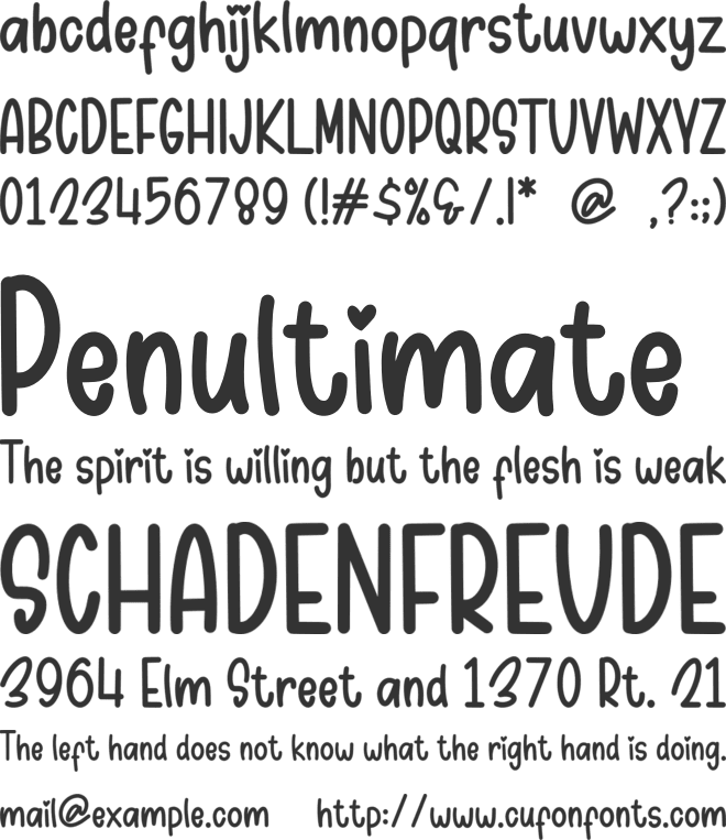 Pinkyboy font preview