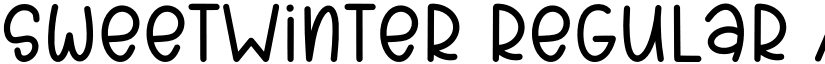 SweetWinter Regular font