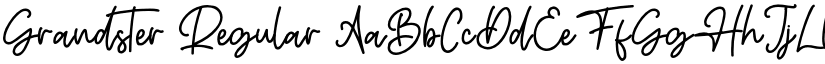 Grandster Regular font