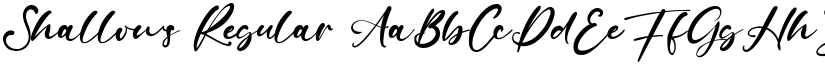 Shallows Regular font