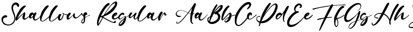 Shallows Regular font