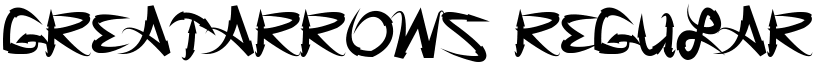 GreatArrows font download