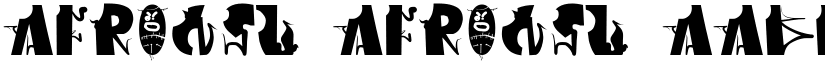 afronsu afronsu font