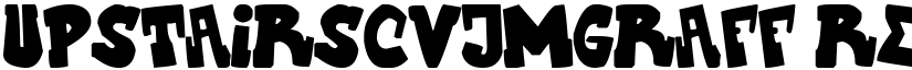 UpstairsCVJMgraff Regular font