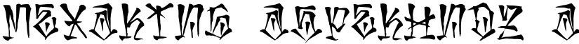 mexaking aspekhndz font